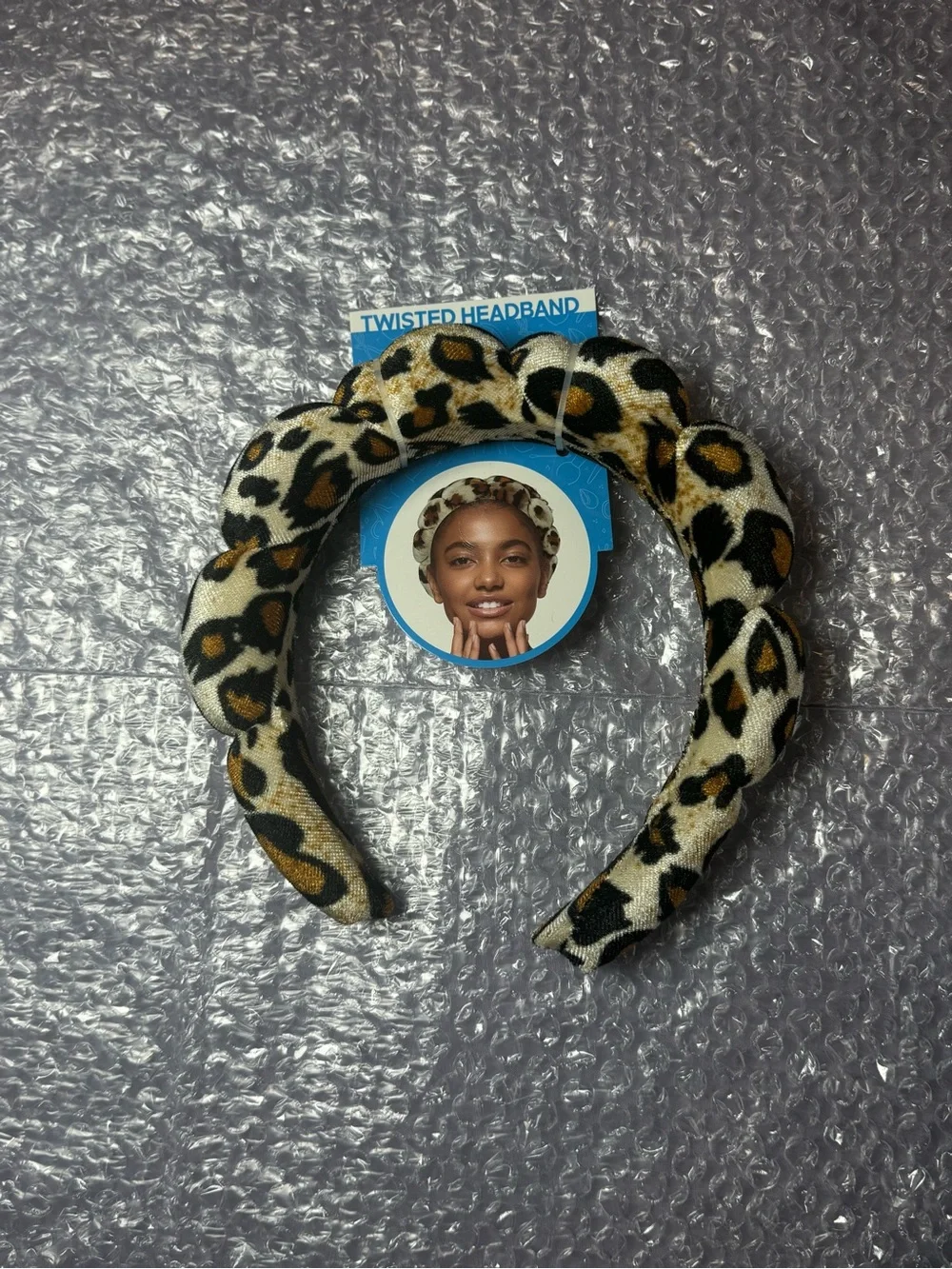 Twisted Leopard Print Headband - Kids Accessories